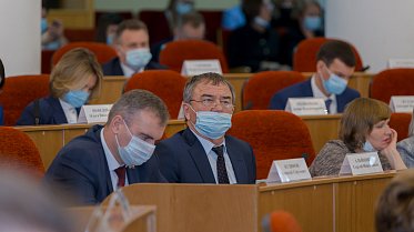 Заседание Законодательного Собрания Оренбургской области
